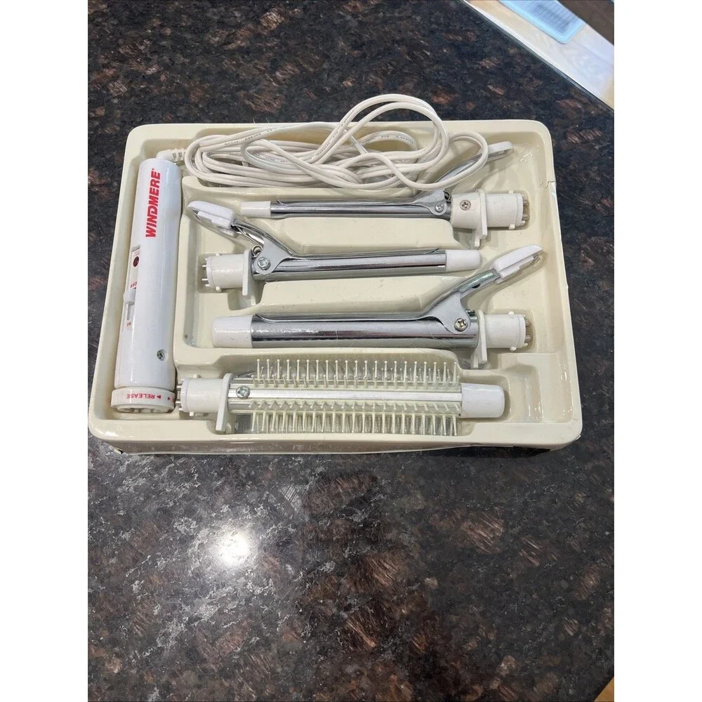 Windmere 4 Way Curls Styling System Iron IP-ACT-4/157